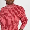 Flash Sale ❤️ Victoria Beckham Long Sleeve Polo Top Red/Pink 🔔