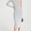 Buy 😉 Victoria Beckham Metallic One Shoulder Midi 👗 Dress Silver 🌟 -Christopher Esber shop vbedb3029012208 1670270200094 2 0. UX540 . QL90