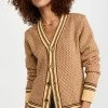 Top 10 🔥 Wales Bonner Clarinet Cardigan Pale Yellow & Brown 🧨 -Christopher Esber shop wbonr300051e6a5 1660320000404 2 0. UX540 . QL90